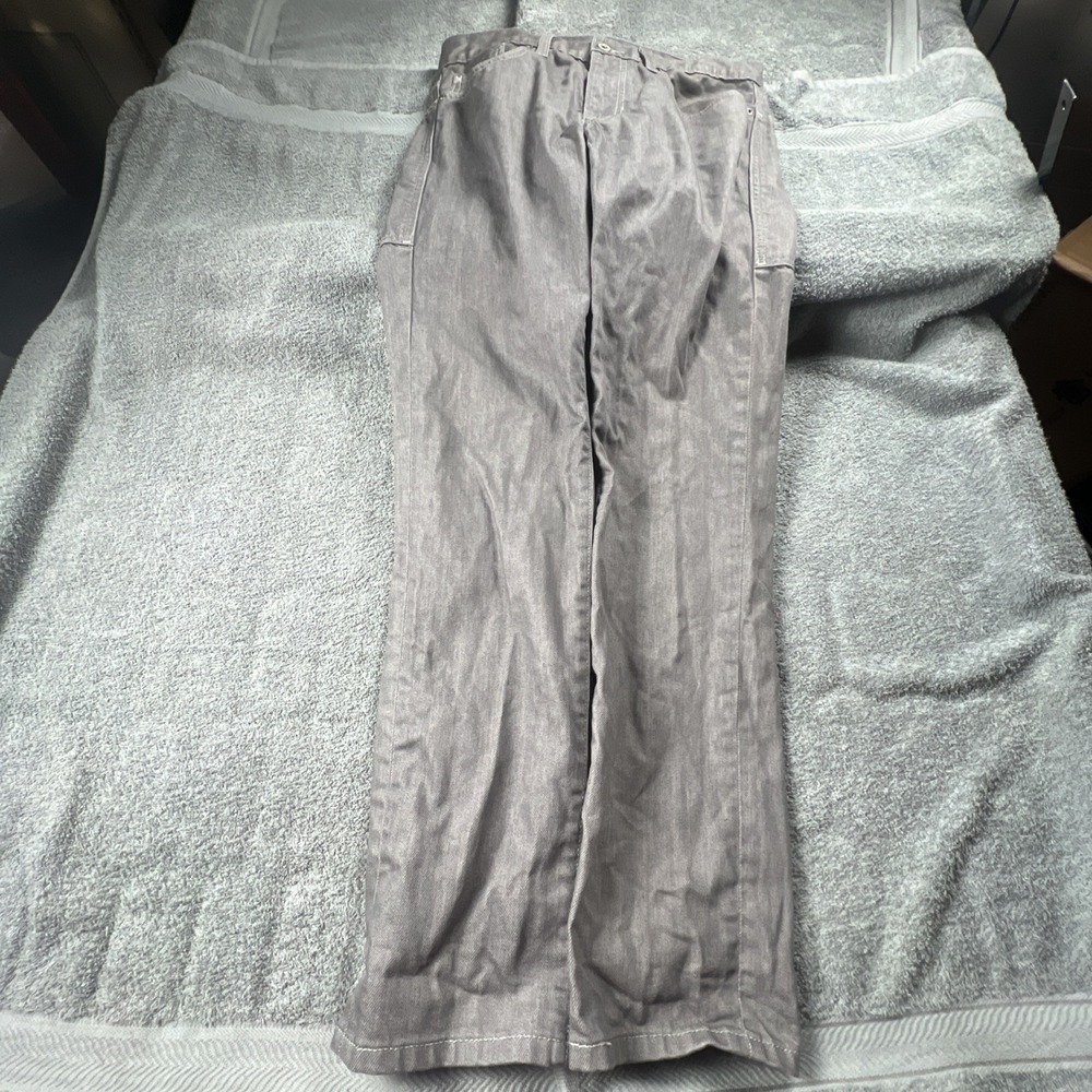 RARE Men's Levi's Gray 511 Zipper‎ 5 Back Pockets  Denim Jeans 33x32
